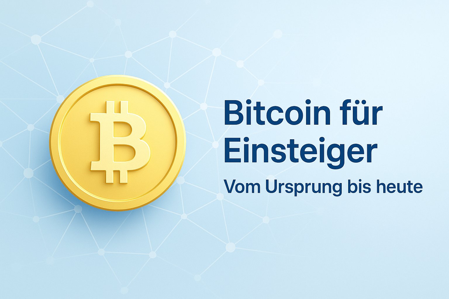 Bitcoin für Einsteiger – Vom Ursprung bis heute