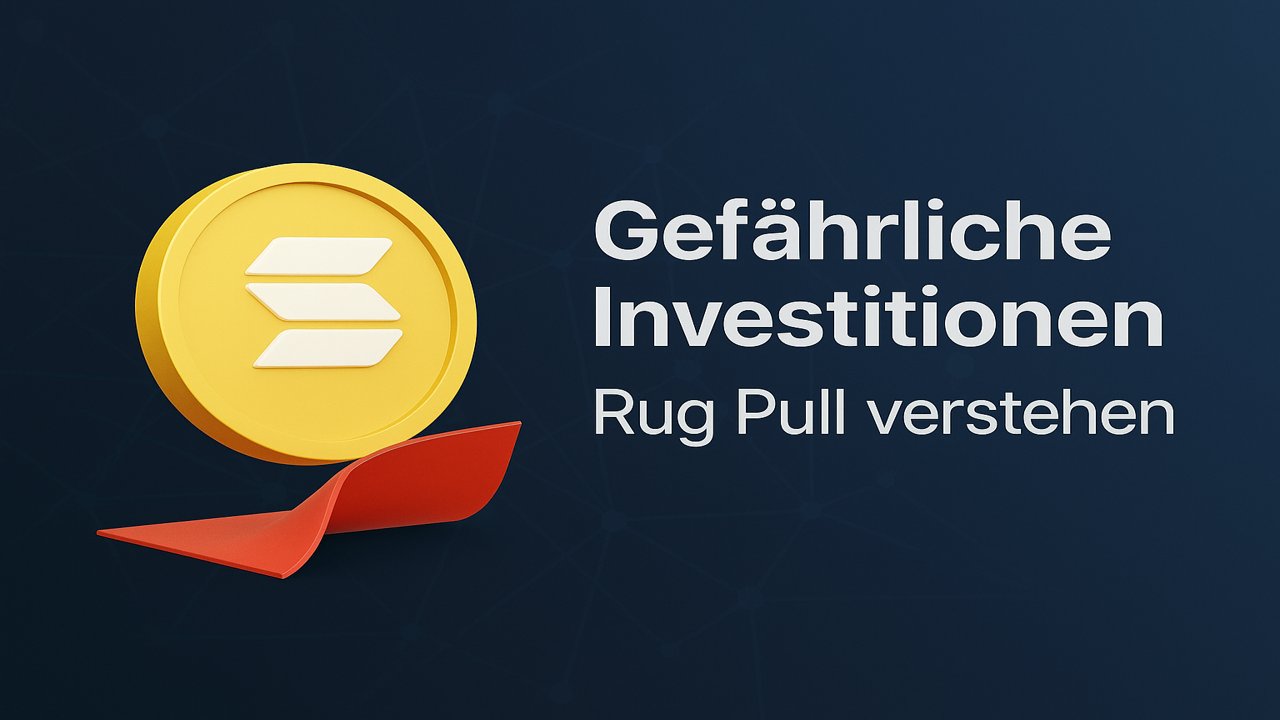 Krypto-Fallen erkennen – Wie Rug Pulls & Fake-Projekte dein Geld stehlen